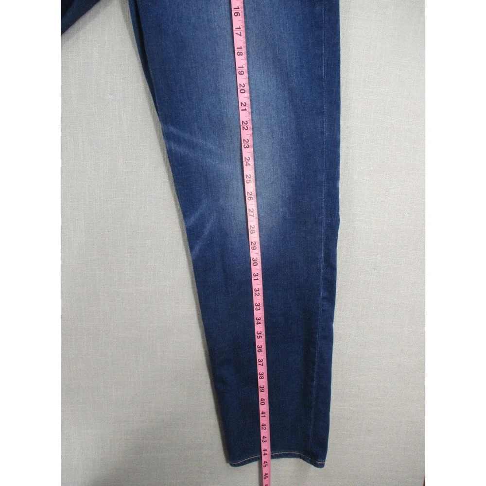Banana Republic Mens 34x30 Rapid Movement Denim Straight Leg‎ Blue Jeans 7801